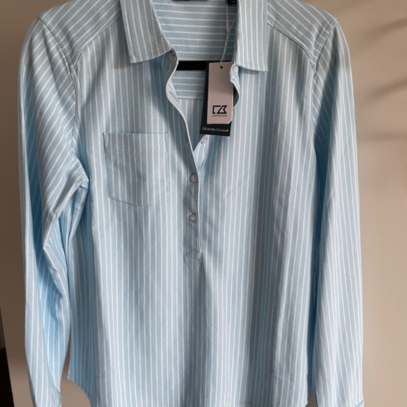 Cutter and Buck Dry fit long sleeve shirt - Picture 10 of 12